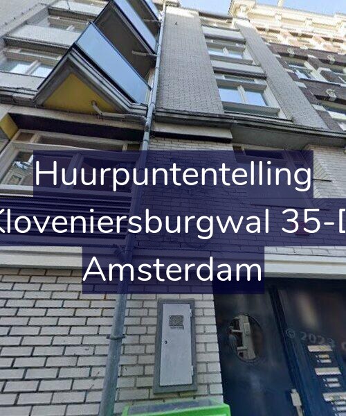Foto gevel Huurpuntentelling voor Kloveniersburgwal 35-D, Amsterdam