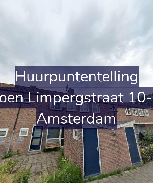Foto gevel Huurpuntentelling voor Koen Limpergstraat 10-H, Amsterdam