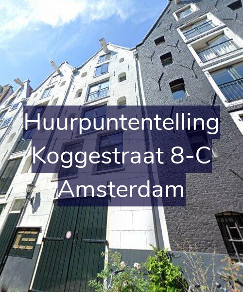 Foto gevel Huurpuntentelling voor Koggestraat 8-C, Amsterdam