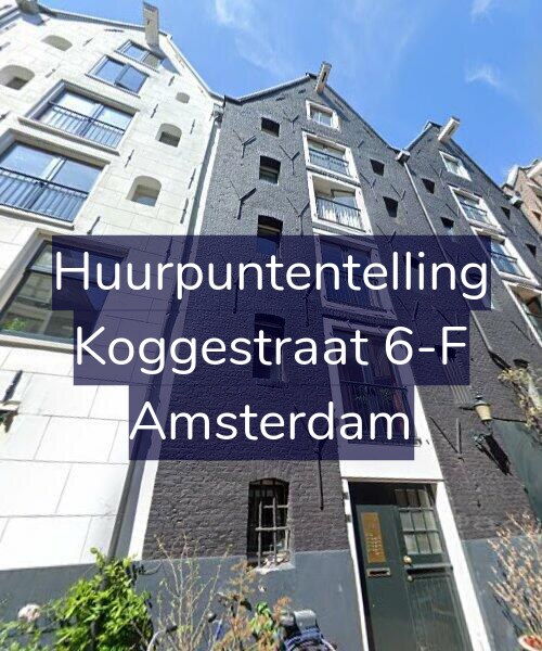 Foto gevel Huurpuntentelling voor Koggestraat 6-F, Amsterdam