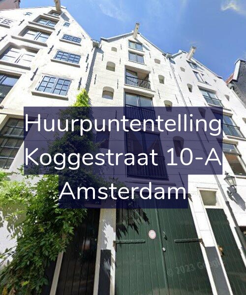 Foto gevel Huurpuntentelling voor Koggestraat 10-A, Amsterdam