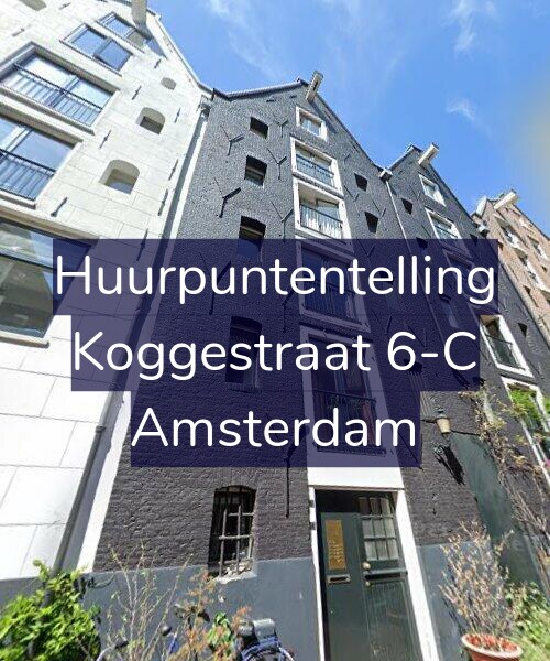 Foto gevel Huurpuntentelling voor Koggestraat 6-C, Amsterdam