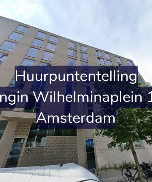 Foto gevel Huurpuntentelling voor Koningin Wilhelminaplein 1068, Amsterdam