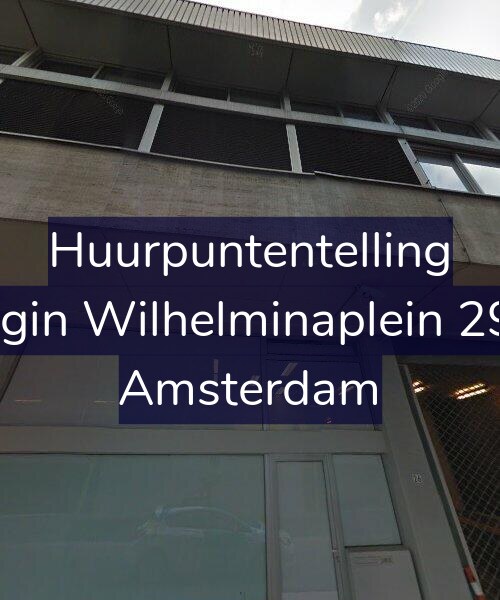 Foto gevel Huurpuntentelling voor Koningin Wilhelminaplein 29-F18, Amsterdam