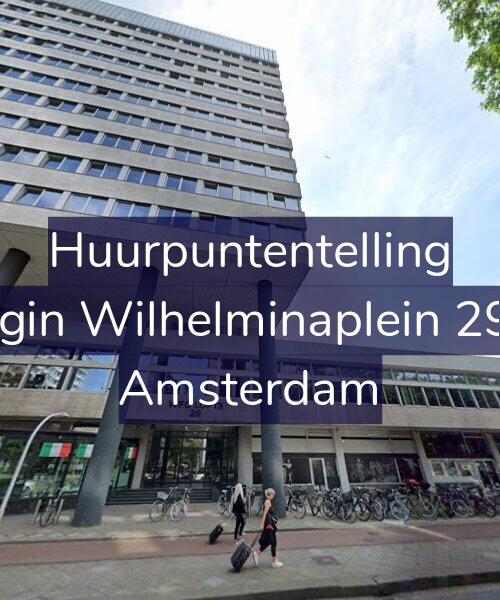 Foto gevel Huurpuntentelling voor Koningin Wilhelminaplein 29-C16, Amsterdam