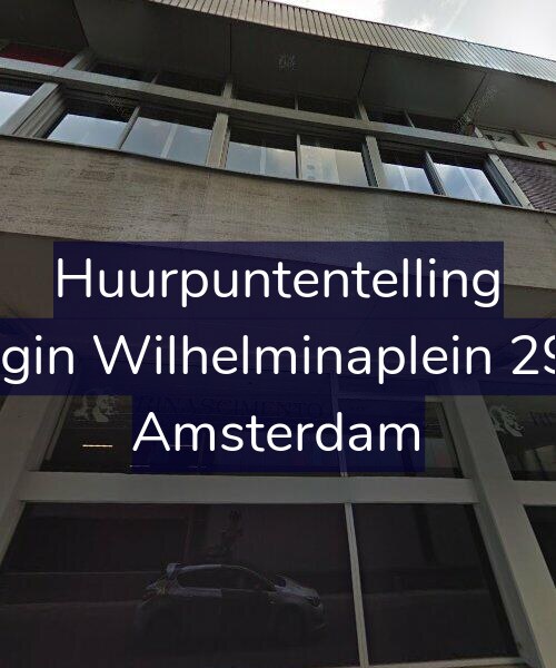 Foto gevel Huurpuntentelling voor Koningin Wilhelminaplein 29-F11, Amsterdam