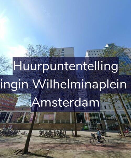 Foto gevel Huurpuntentelling voor Koningin Wilhelminaplein 122, Amsterdam