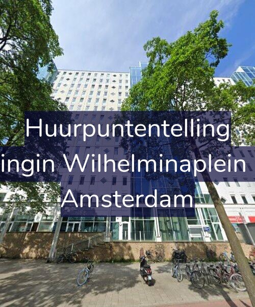 Foto gevel Huurpuntentelling voor Koningin Wilhelminaplein 442, Amsterdam