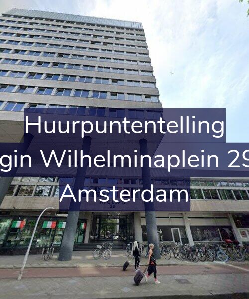 Foto gevel Huurpuntentelling voor Koningin Wilhelminaplein 29-C13, Amsterdam