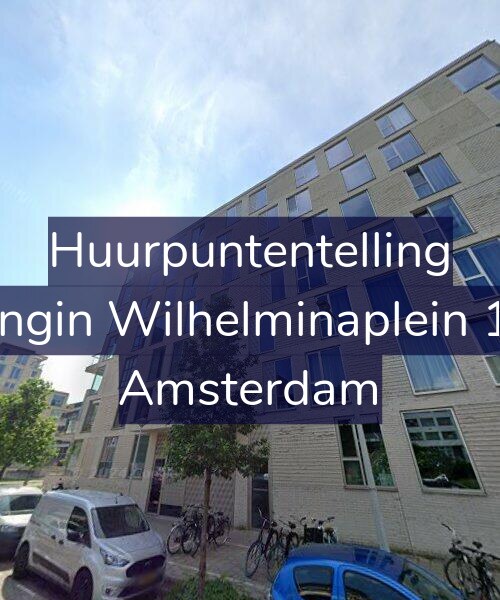 Foto gevel Huurpuntentelling voor Koningin Wilhelminaplein 1128, Amsterdam