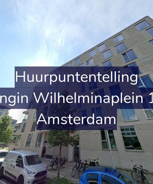 Foto gevel Huurpuntentelling voor Koningin Wilhelminaplein 1086, Amsterdam