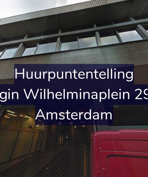 Foto gevel Huurpuntentelling voor Koningin Wilhelminaplein 29-D16, Amsterdam