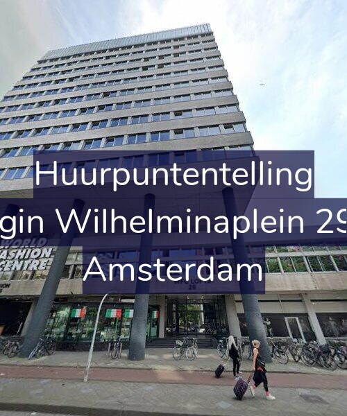 Foto gevel Huurpuntentelling voor Koningin Wilhelminaplein 29-D25, Amsterdam