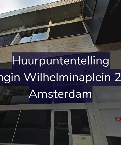 Foto gevel Huurpuntentelling voor Koningin Wilhelminaplein 29-E8, Amsterdam