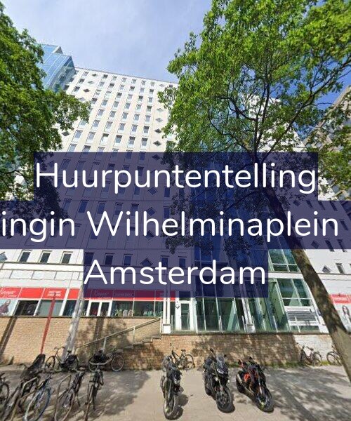 Foto gevel Huurpuntentelling voor Koningin Wilhelminaplein 500, Amsterdam