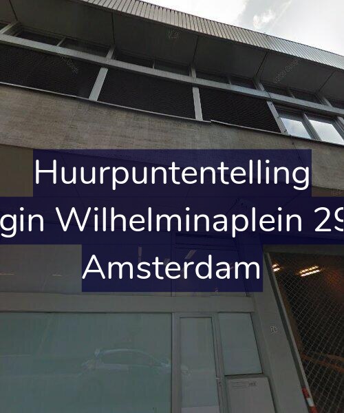 Foto gevel Huurpuntentelling voor Koningin Wilhelminaplein 29-C11, Amsterdam