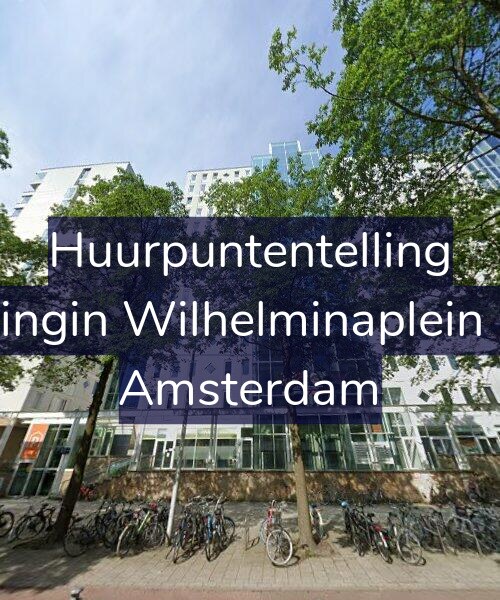 Foto gevel Huurpuntentelling voor Koningin Wilhelminaplein 320, Amsterdam