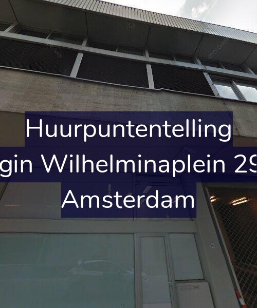 Foto gevel Huurpuntentelling voor Koningin Wilhelminaplein 29-D18, Amsterdam