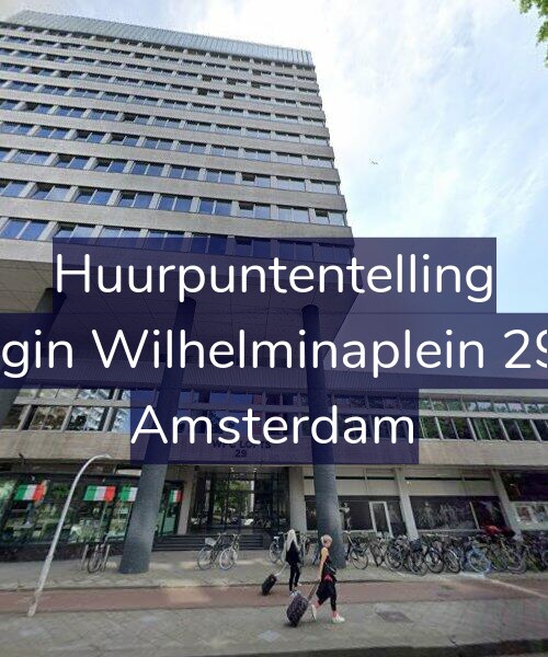 Foto gevel Huurpuntentelling voor Koningin Wilhelminaplein 29-E19, Amsterdam
