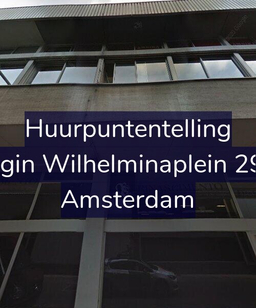 Foto gevel Huurpuntentelling voor Koningin Wilhelminaplein 29-F13, Amsterdam