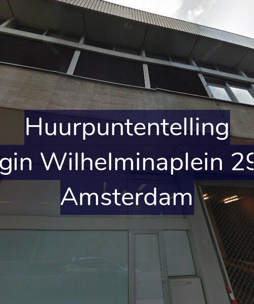 Foto gevel Huurpuntentelling voor Koningin Wilhelminaplein 29-D17, Amsterdam