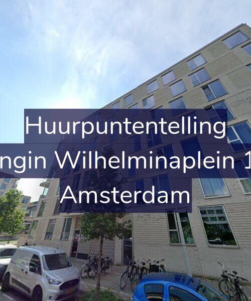 Foto gevel Huurpuntentelling voor Koningin Wilhelminaplein 1146, Amsterdam