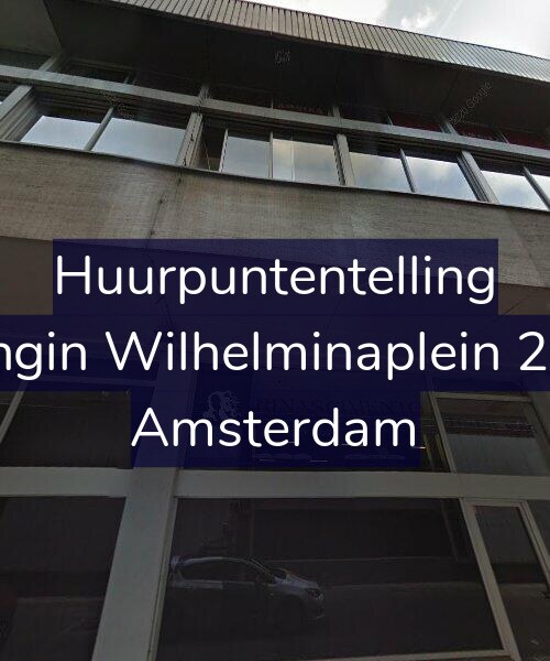 Foto gevel Huurpuntentelling voor Koningin Wilhelminaplein 29-C7, Amsterdam