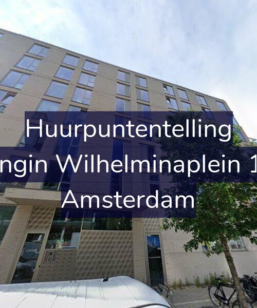 Foto gevel Huurpuntentelling voor Koningin Wilhelminaplein 1054, Amsterdam