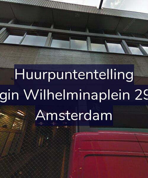 Foto gevel Huurpuntentelling voor Koningin Wilhelminaplein 29-D15, Amsterdam
