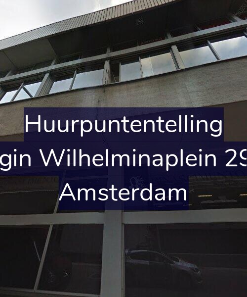 Foto gevel Huurpuntentelling voor Koningin Wilhelminaplein 29-D14, Amsterdam