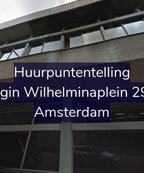 Foto gevel Huurpuntentelling voor Koningin Wilhelminaplein 29-F14, Amsterdam