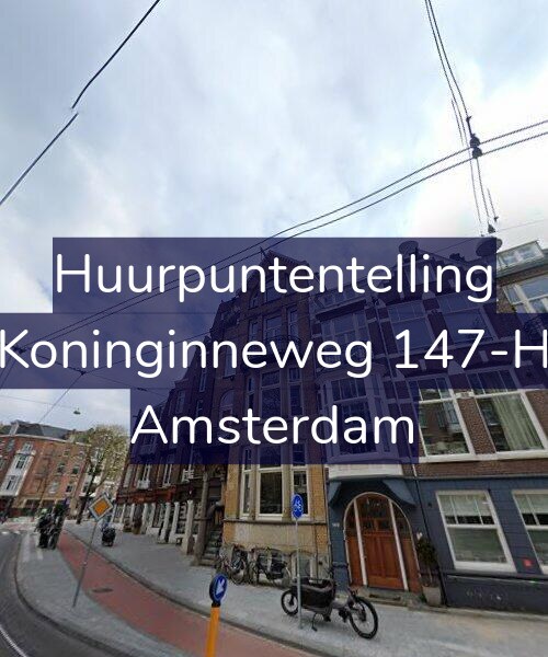 Foto gevel Huurpuntentelling voor Koninginneweg 147-H, Amsterdam