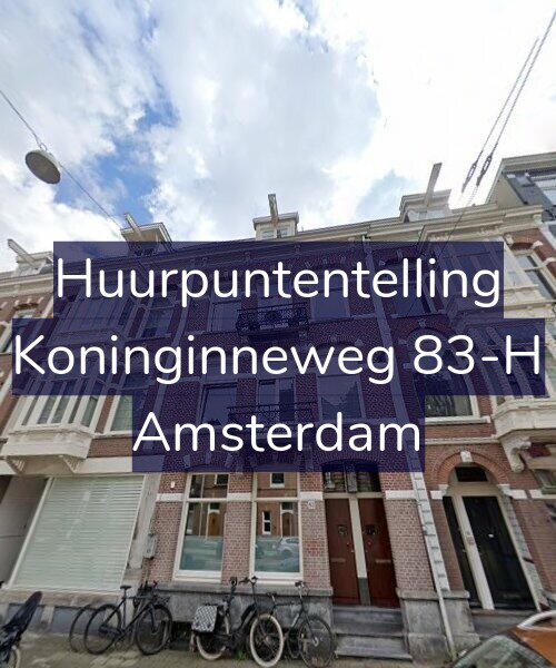 Foto gevel Huurpuntentelling voor Koninginneweg 83-H, Amsterdam