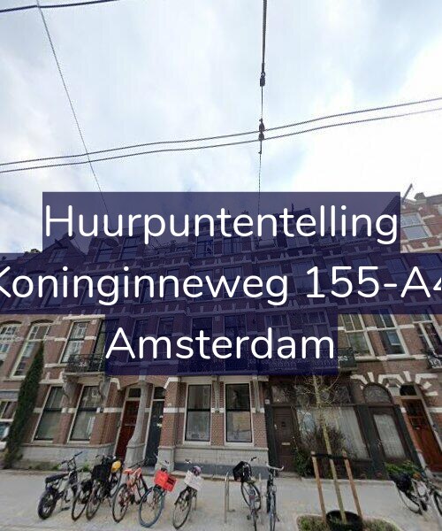 Foto gevel Huurpuntentelling voor Koninginneweg 155-A4, Amsterdam