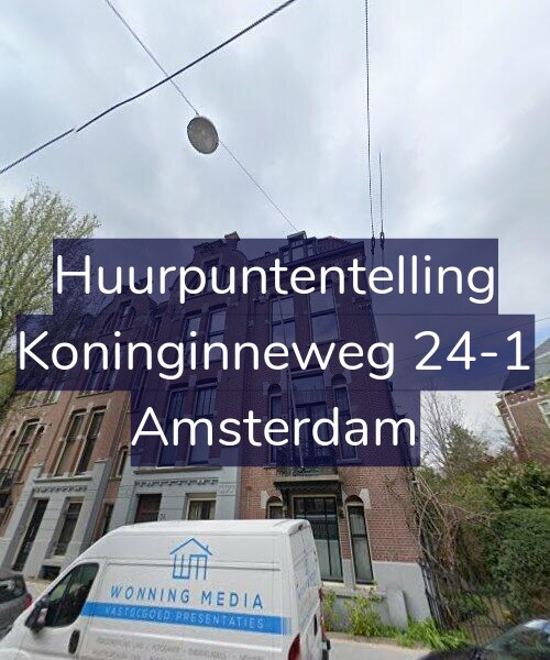Foto gevel Huurpuntentelling voor Koninginneweg 24-1, Amsterdam