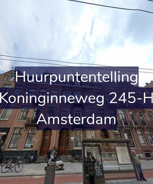 Foto gevel Huurpuntentelling voor Koninginneweg 245-H, Amsterdam