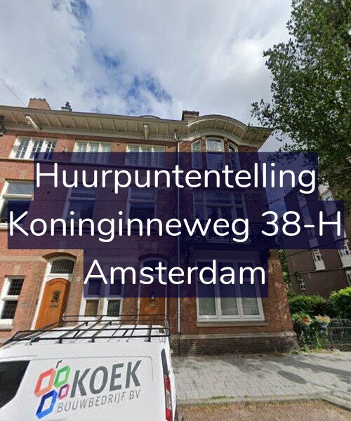 Foto gevel Huurpuntentelling voor Koninginneweg 38-H, Amsterdam