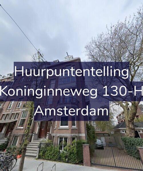 Foto gevel Huurpuntentelling voor Koninginneweg 130-H, Amsterdam