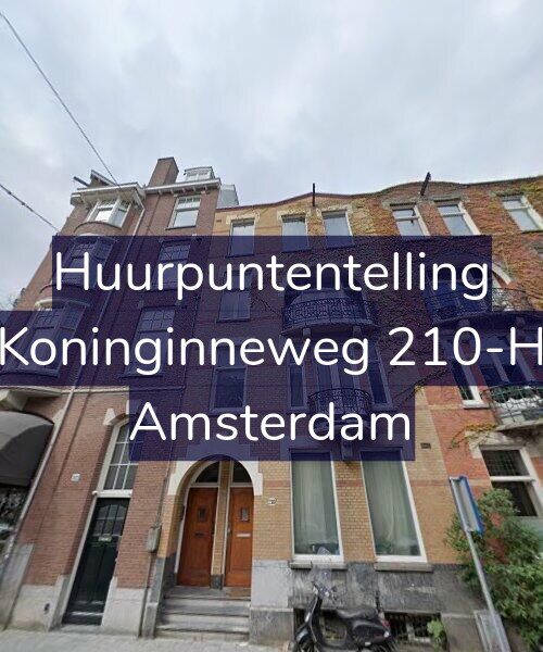 Foto gevel Huurpuntentelling voor Koninginneweg 210-H, Amsterdam