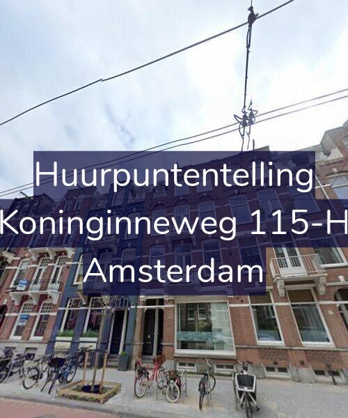 Foto gevel Huurpuntentelling voor Koninginneweg 115-H, Amsterdam