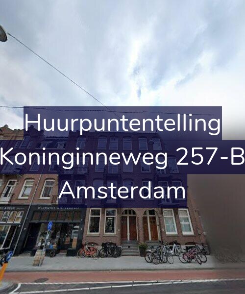 Foto gevel Huurpuntentelling voor Koninginneweg 257-B, Amsterdam
