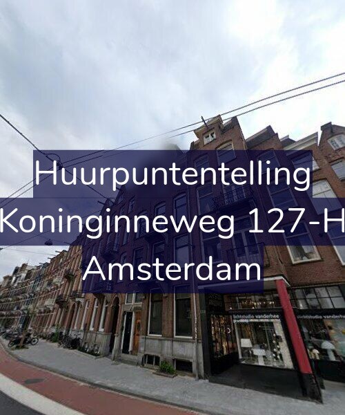 Foto gevel Huurpuntentelling voor Koninginneweg 127-H, Amsterdam