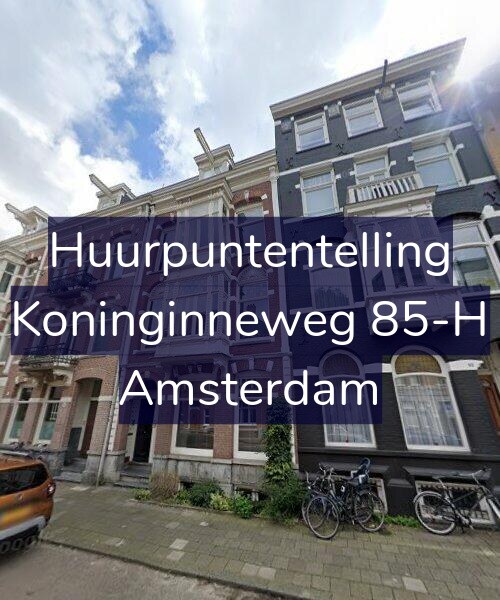 Foto gevel Huurpuntentelling voor Koninginneweg 85-H, Amsterdam