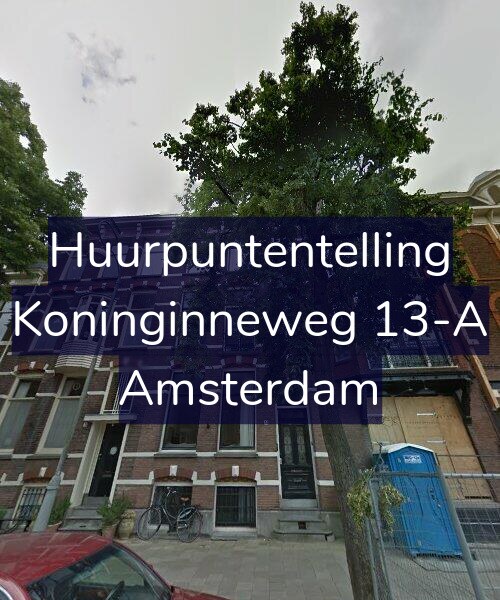 Foto gevel Huurpuntentelling voor Koninginneweg 13-A, Amsterdam