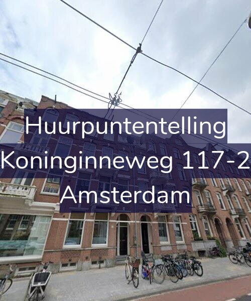 Foto gevel Huurpuntentelling voor Koninginneweg 117-2, Amsterdam