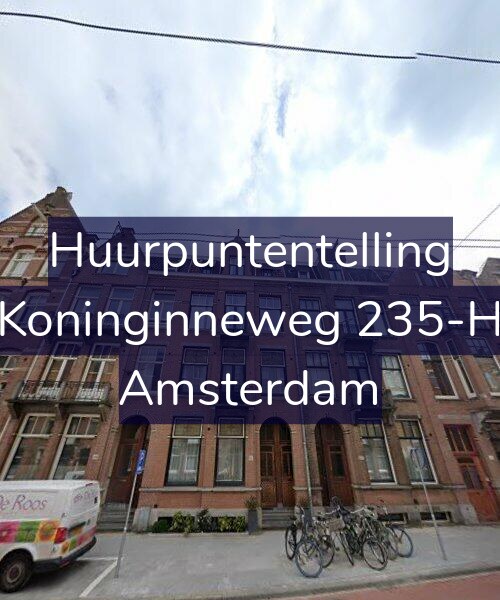 Foto gevel Huurpuntentelling voor Koninginneweg 235-H, Amsterdam