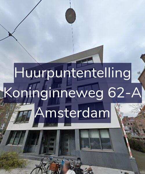 Foto gevel Huurpuntentelling voor Koninginneweg 62-A, Amsterdam