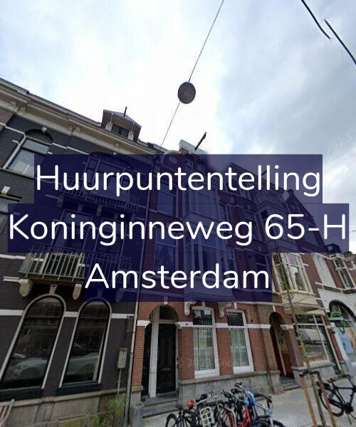 Foto gevel Huurpuntentelling voor Koninginneweg 65-H, Amsterdam