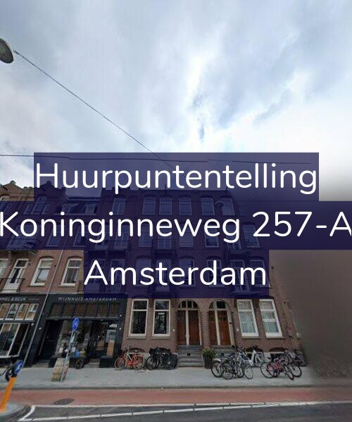 Foto gevel Huurpuntentelling voor Koninginneweg 257-A, Amsterdam