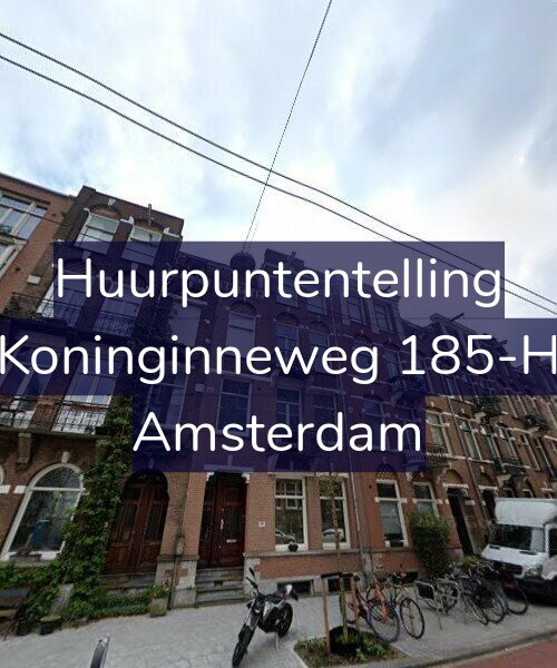 Foto gevel Huurpuntentelling voor Koninginneweg 185-H, Amsterdam